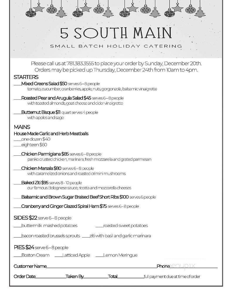 5 South Main - Cohasset, MA