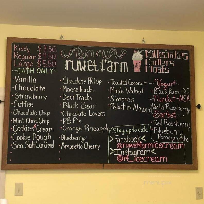 Ruwet Ice Cream Shop - Torrington, CT