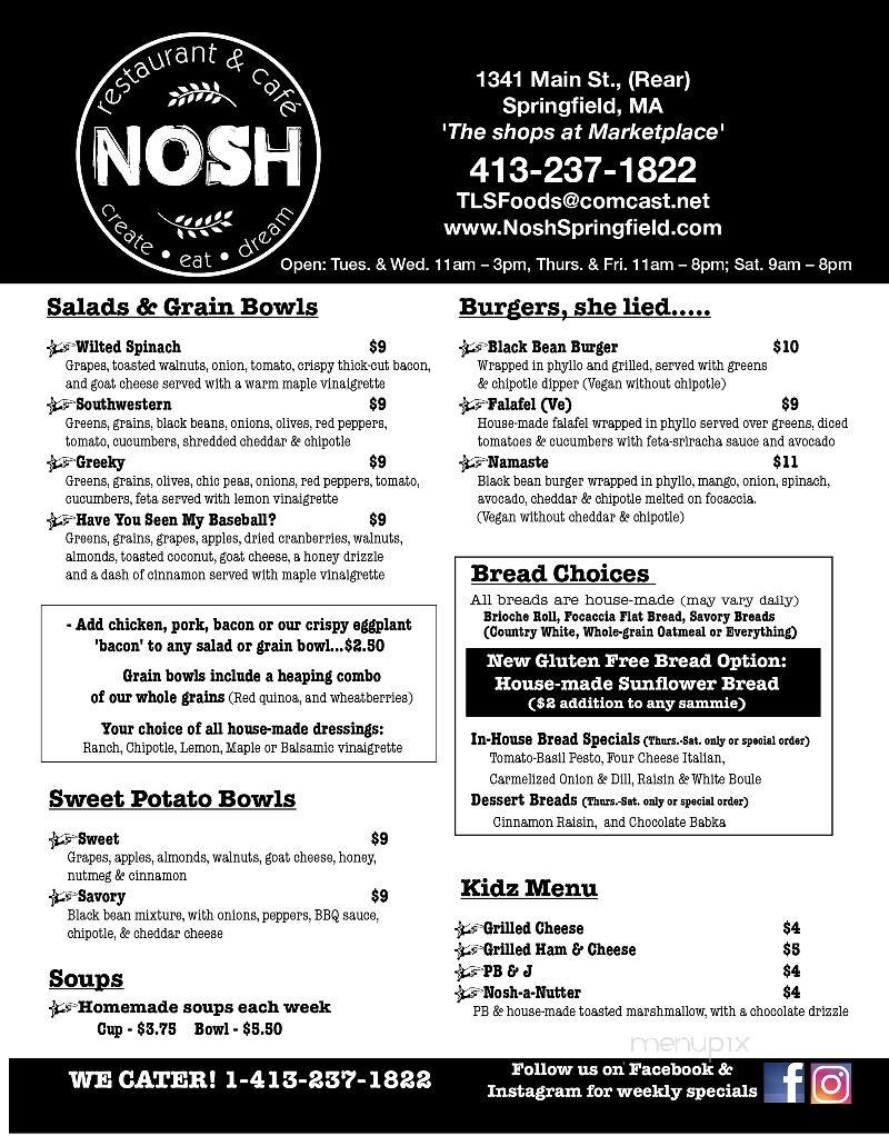 Nosh Restaurant and Cafe - Springfield, MA