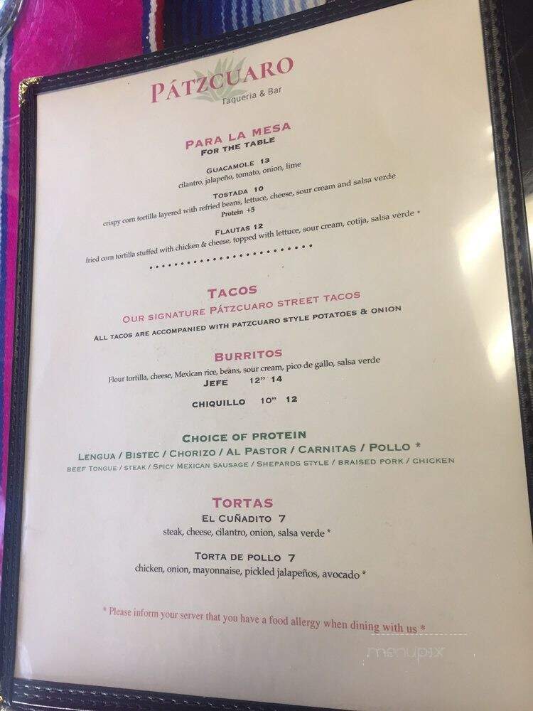 Patzcuaro Taqueria & Bar - Newton, MA