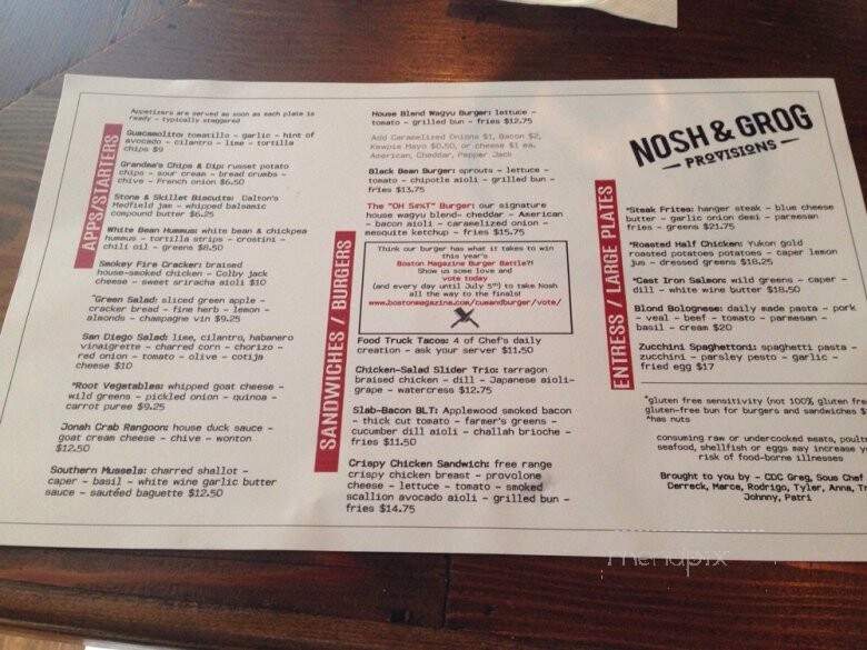 Nosh & Grog Provisions - Medfield, MA