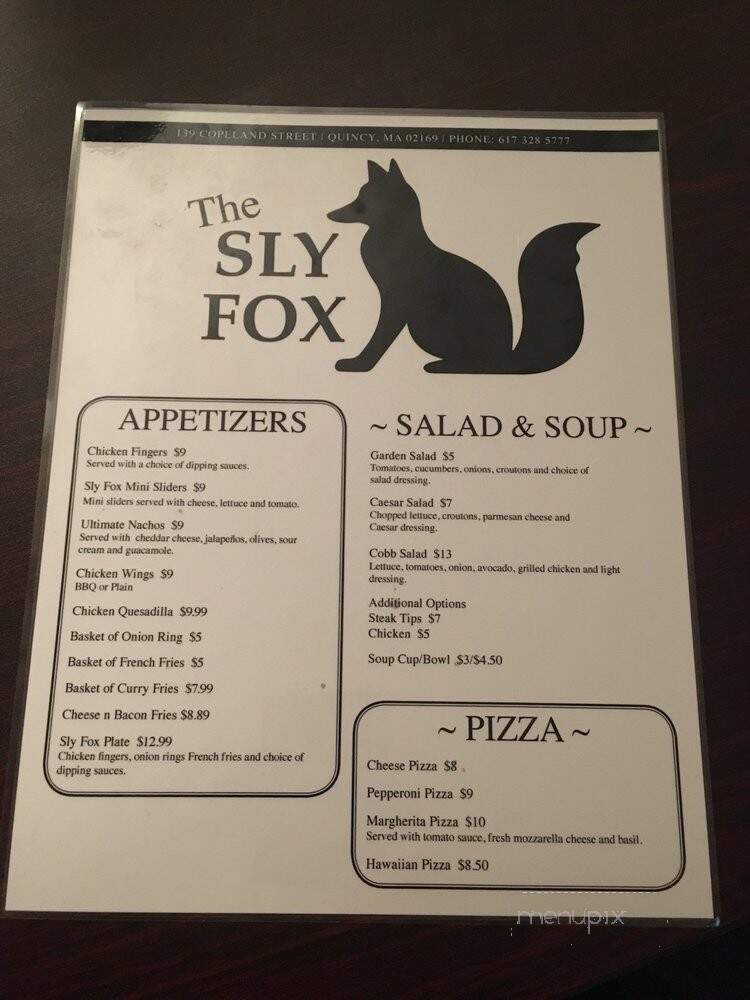 Sly Fox Tavern - Quincy, MA