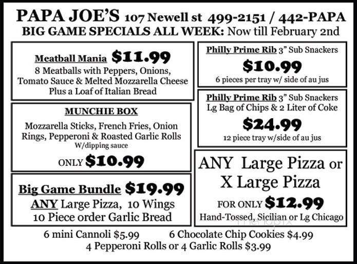 Papa Joe's Ristorante Pizzeria - Pittsfield, MA