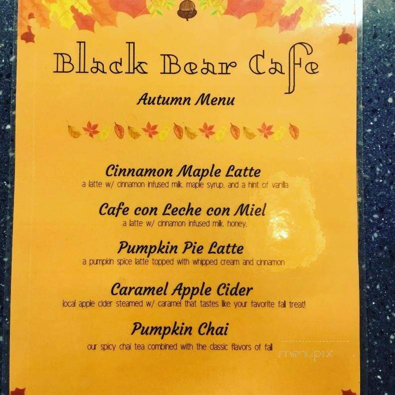 Black Bear Cafe - Belmont, MA