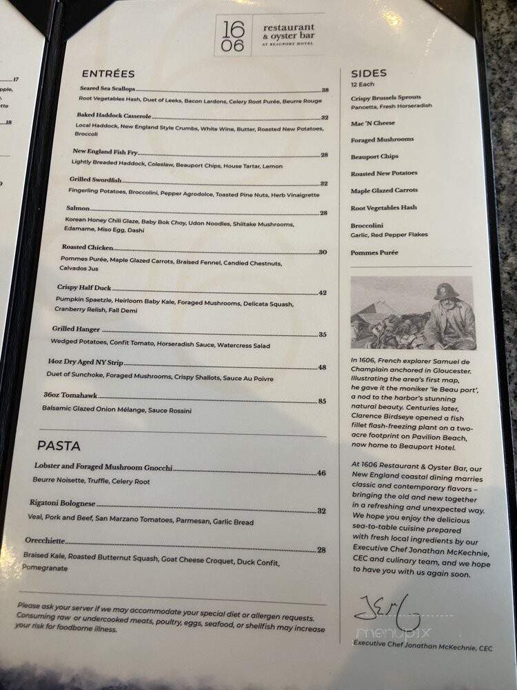 1606 Restaurant & Bar - Gloucester, MA