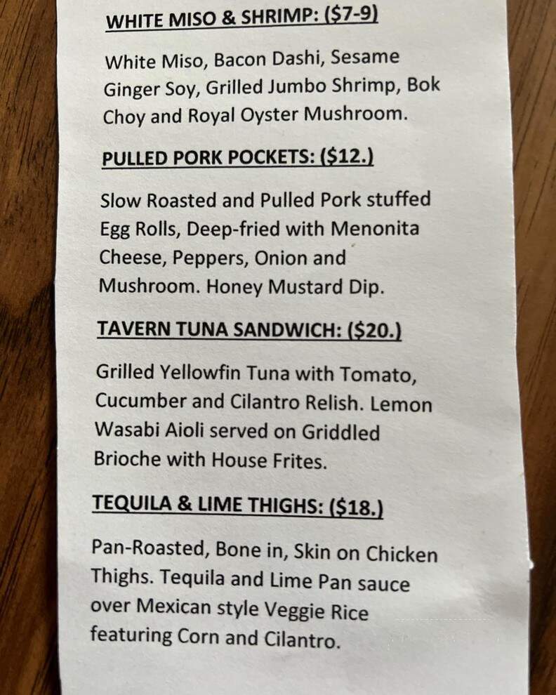 Town Tavern - Arlington, MA