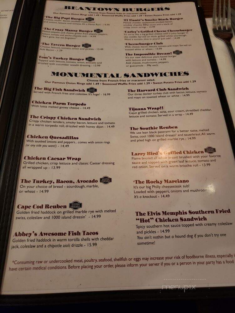 Boston Tavern - Norwood, MA