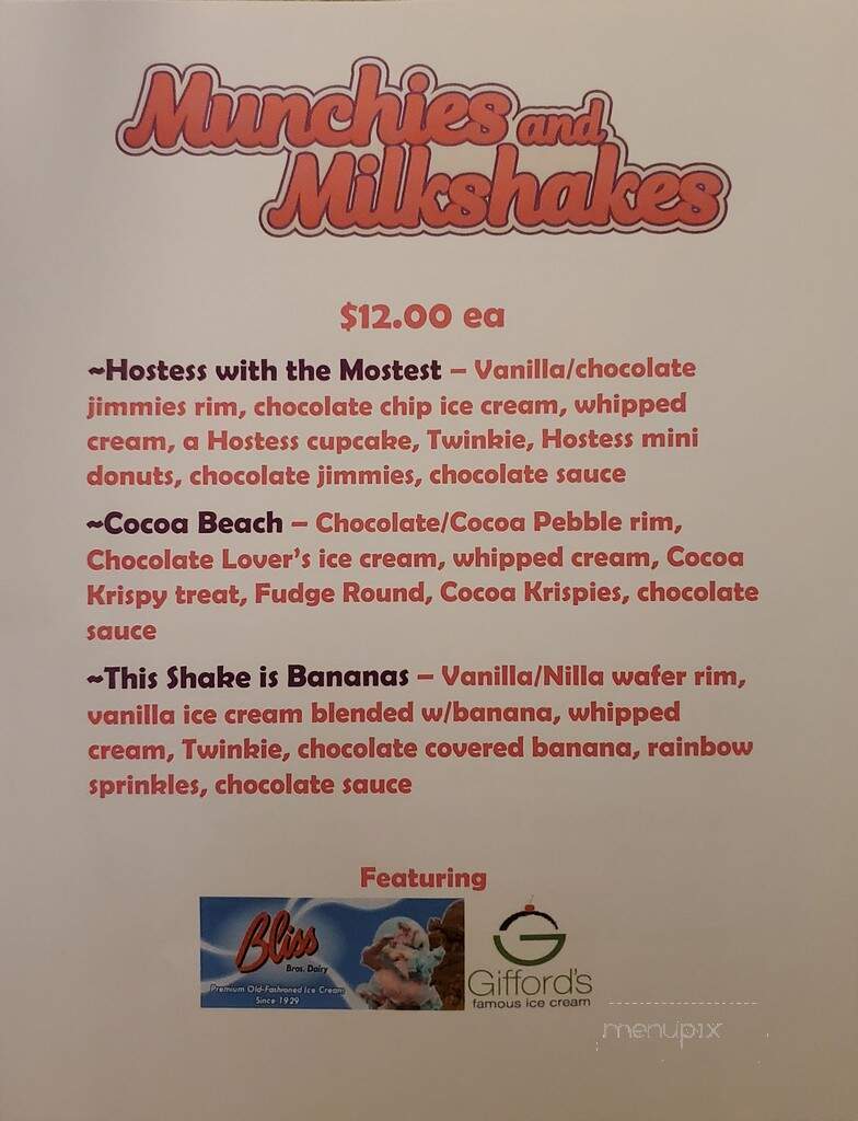 Munchies and Milkshakes - Plymouth, MA