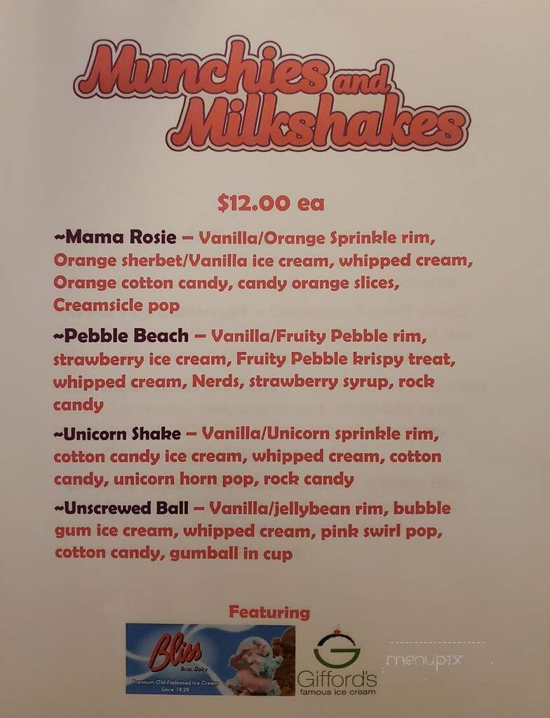 Munchies and Milkshakes - Plymouth, MA