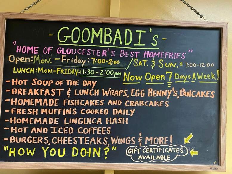 Goombadi's - Gloucester, MA