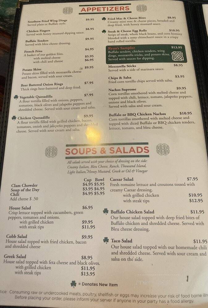 J P Ryan's Tavern - Abington, MA