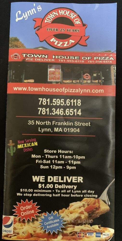 Town House Pizza - Lynn, MA