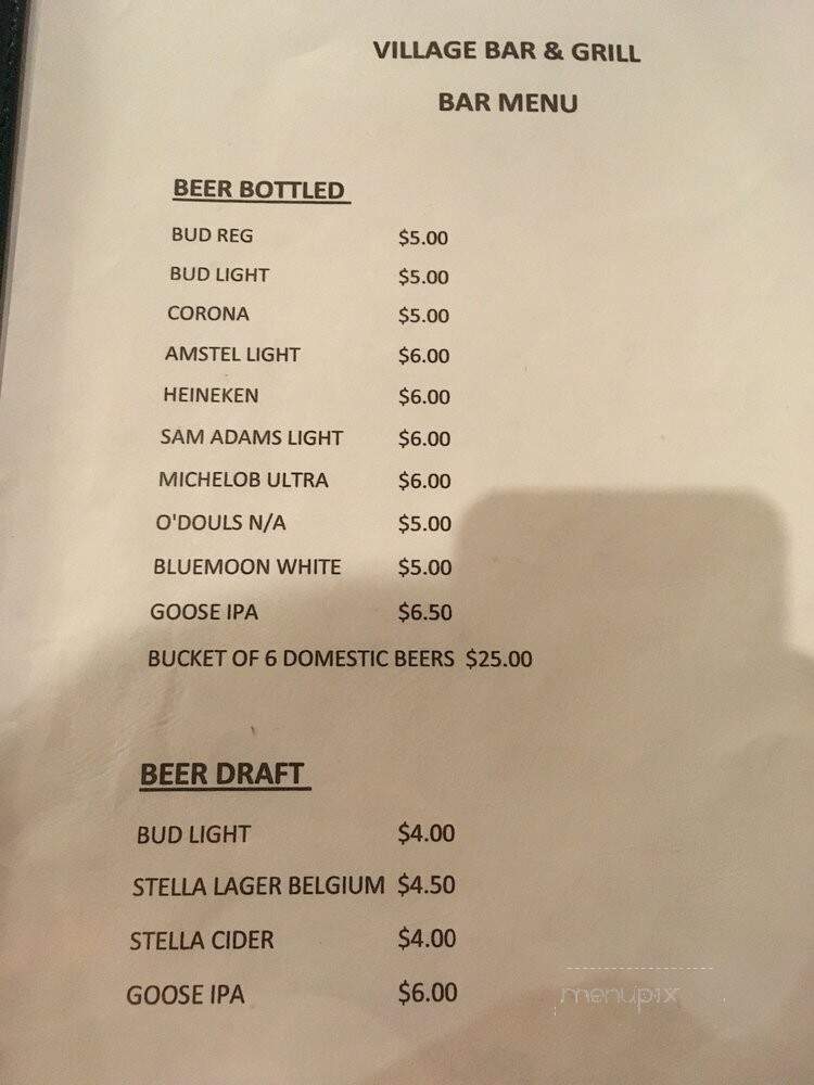 Village Bar & Grill - Everett, MA