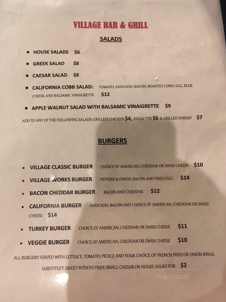 Village Bar & Grill - Everett, MA