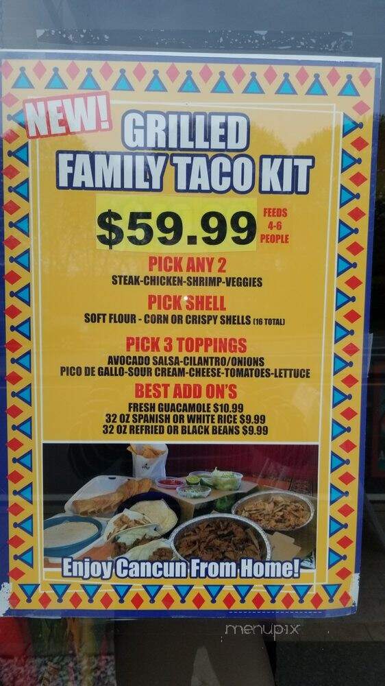 Cancun Mexican Family Restaurant - Kingston, MA