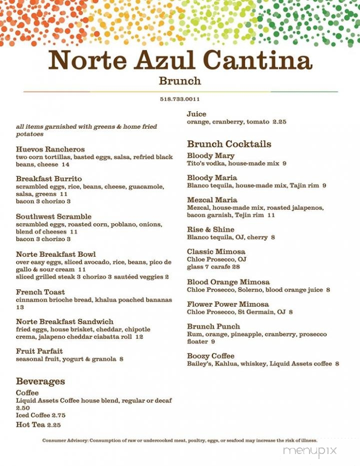 Norte Azul Cantina - Stephentown, NY